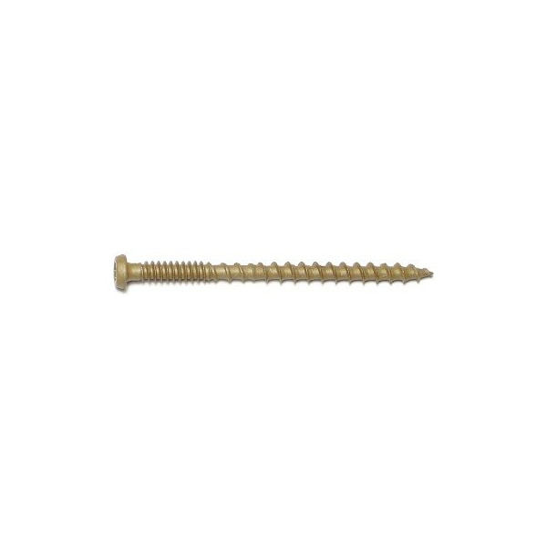 Saberdrive Deck Screw, #10 x 3 in, Steel, Pan Head, Torx Drive 09669 - main